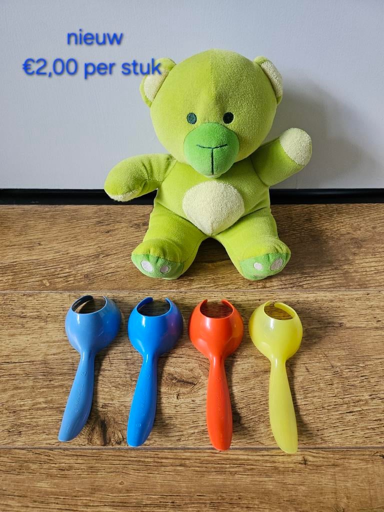* Tupperware nieuwe eilifter / ei lepels gekleurd, Ophalen of Verzenden, Nieuw, Blauw, Overige typen