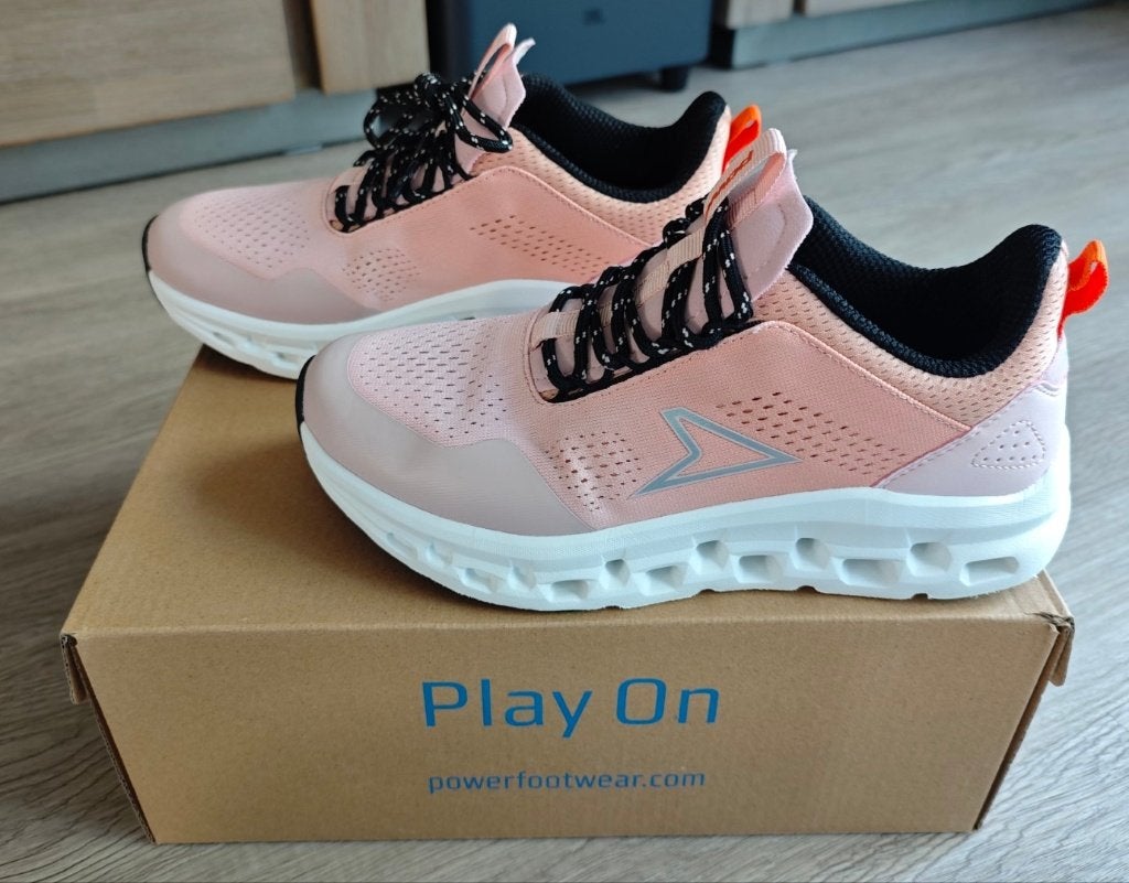 Power Export Gemini Roze/ oranje 38 z.g.a.n., Ophalen of Verzenden, Sneakers of Gympen, Zo goed als nieuw, Power