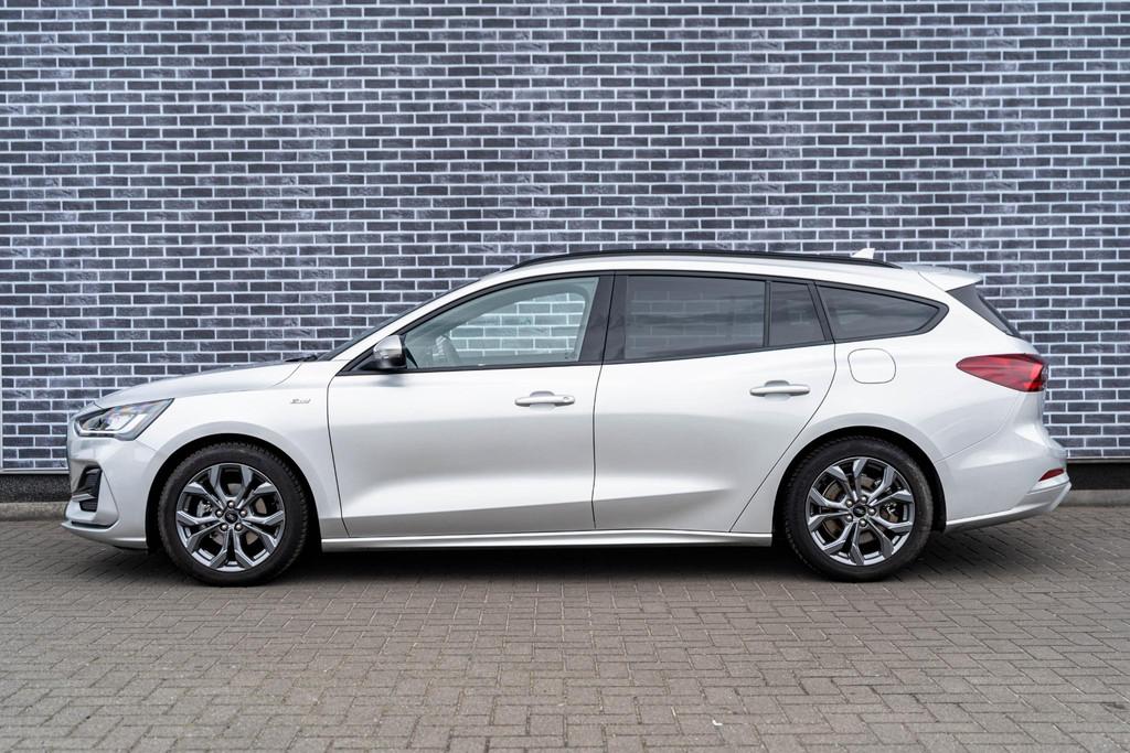 Ford Focus Wagon 1.0 EcoBoost Hybrid 125 ST Line | Apple Car, Auto's, Ford, Gebruikt, Origineel Nederlands, Handgeschakeld, 19 km/l