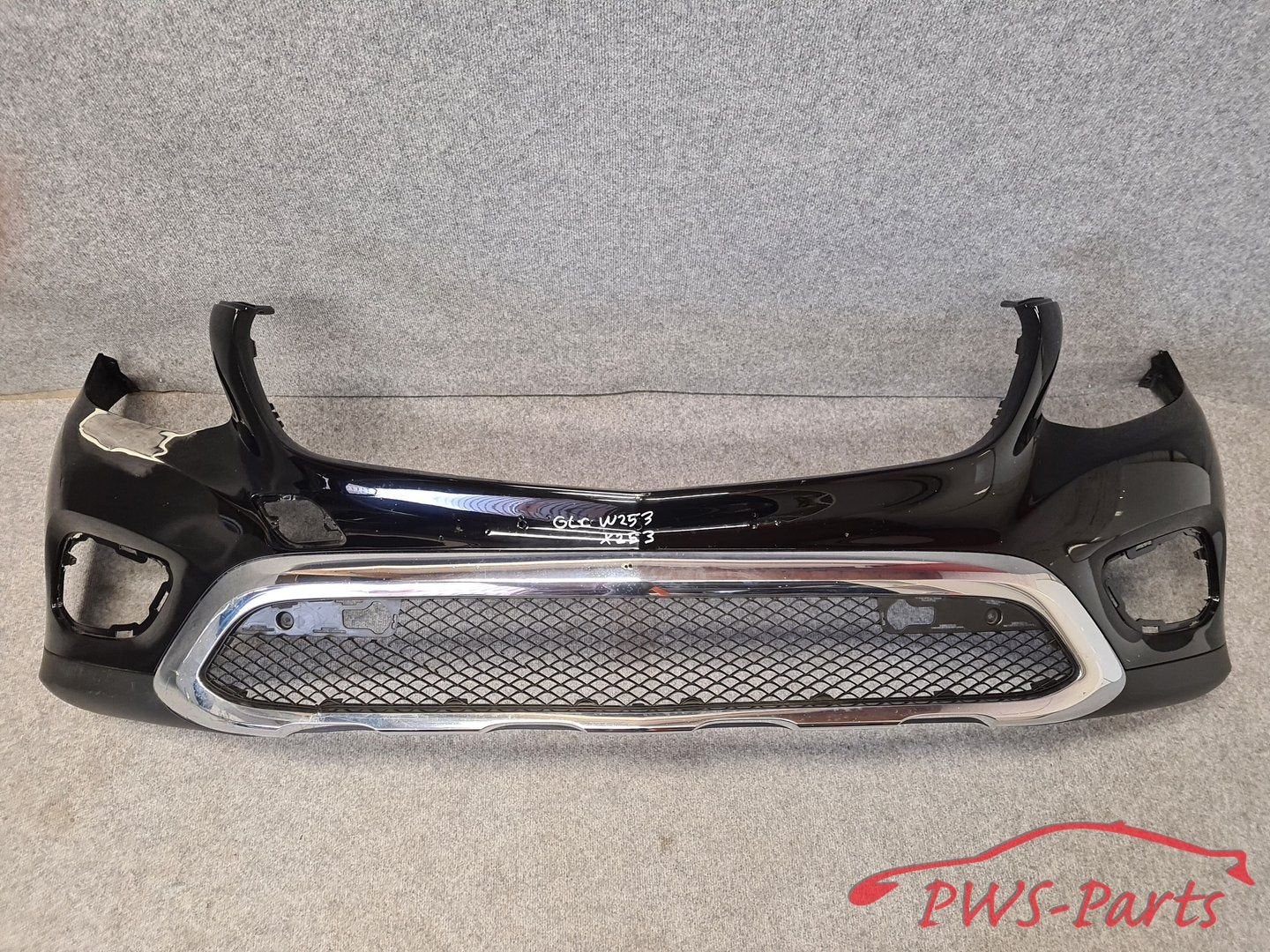 MERCEDES BENZ GLC W253 X253 VOORBUMPER ORIGINEEL, Gebruikt, -, Voor, Ophalen of Verzenden