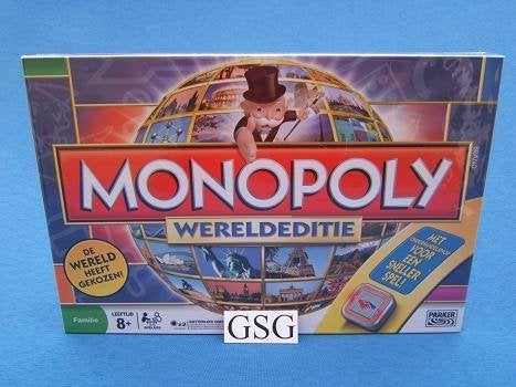Monopoly wereldeditie nr. 0209 01611 104-01, Ophalen, Nieuw
