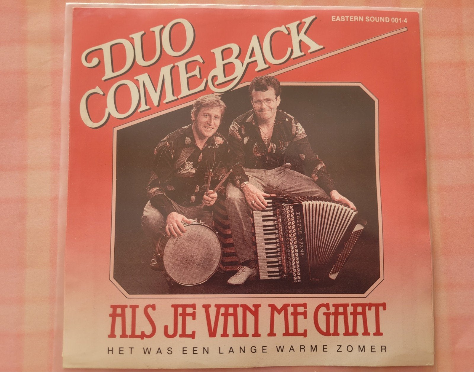 Duo Onbekend  - Als je van me gaat, Ophalen, Zo goed als nieuw, Overige formaten, Levenslied of Smartlap