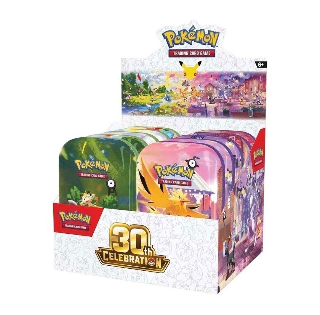 Pokémon 30th Celebration Mini Tin – Sealed, Ophalen, Nieuw