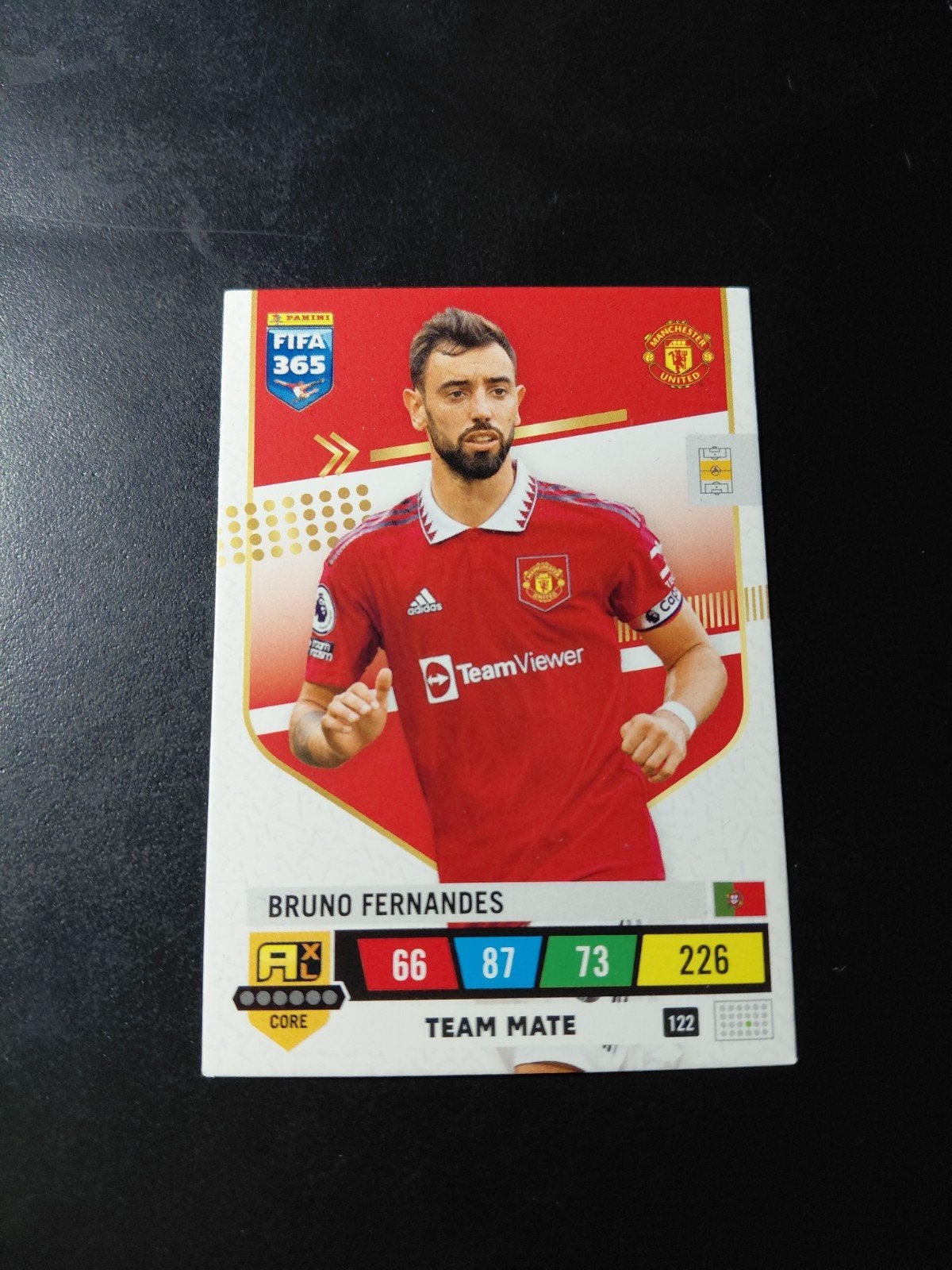 Bruno fernandes (manchester united) panini, Ophalen of Verzenden, Nieuw, Buitenlandse clubs, Poster, Plaatje of Sticker