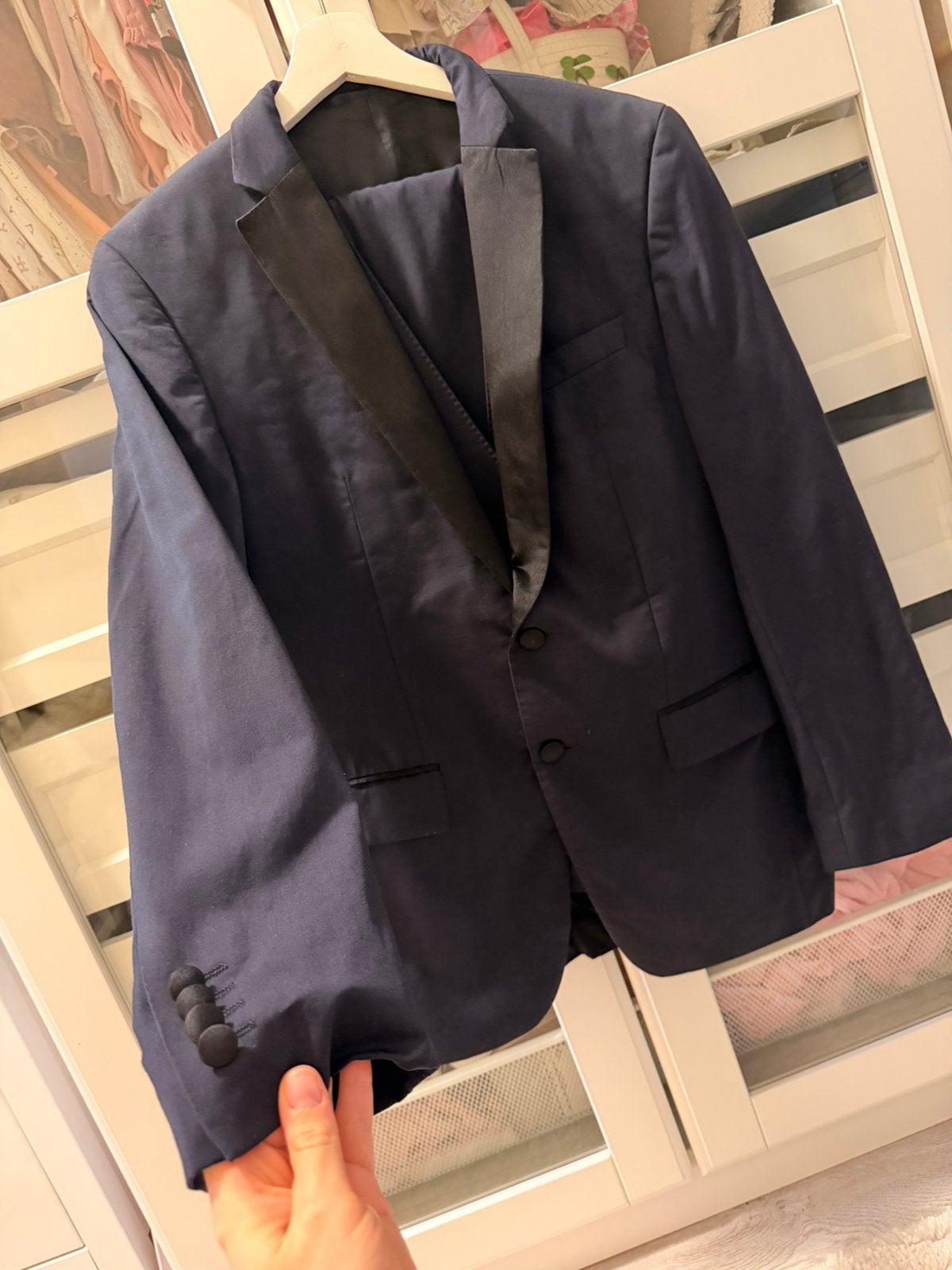 Pak hugo boss, Kleding | Heren, Ophalen, Zo goed als nieuw, Maat 48/50 (M), Blauw