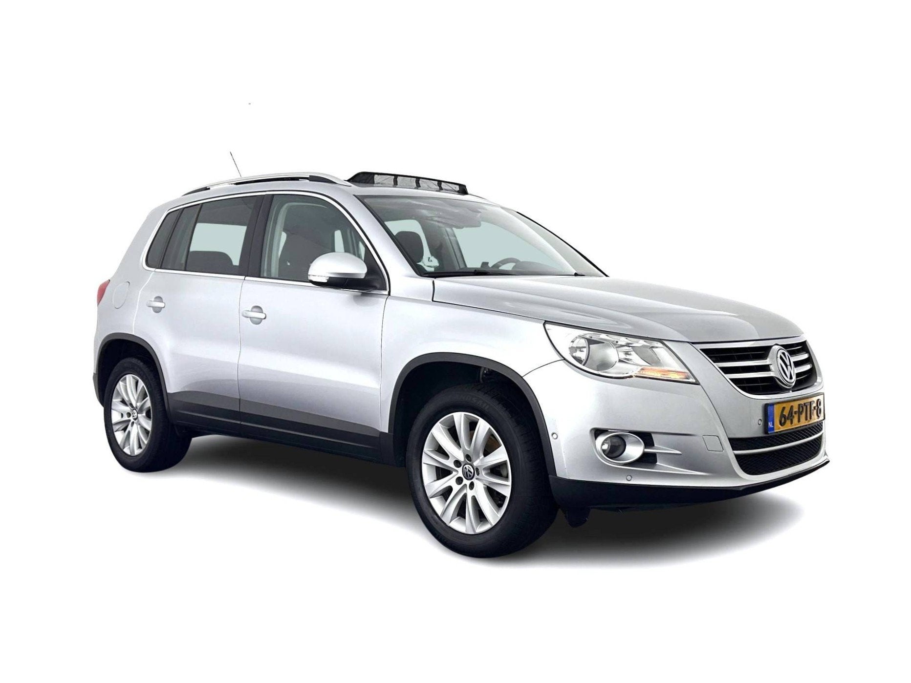 Volkswagen Tiguan 1.4 TSI Sport&Style *PANO | NAVI-FULLMAP |, Voorwielaandrijving, Euro 5, Zwart, 4 cilinders