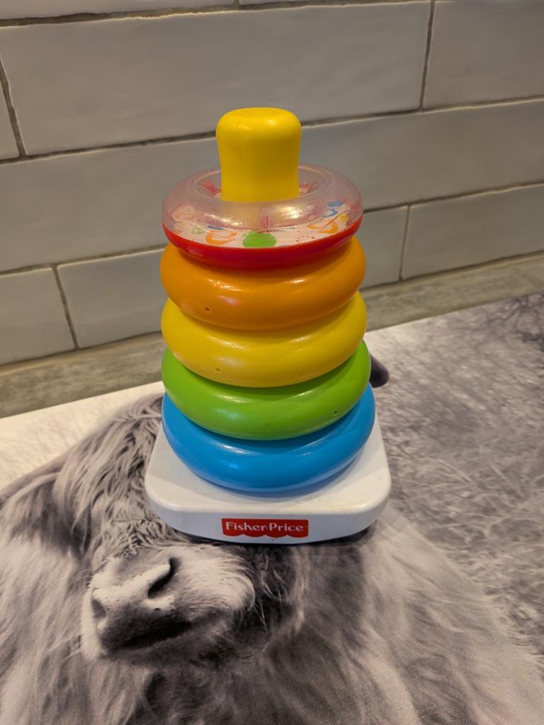 Fisher Price Stapel Ringen - Speelgoed, Kinderen en Baby's, Speelgoed | Fisher-Price, Ophalen, Gebruikt, Overige typen