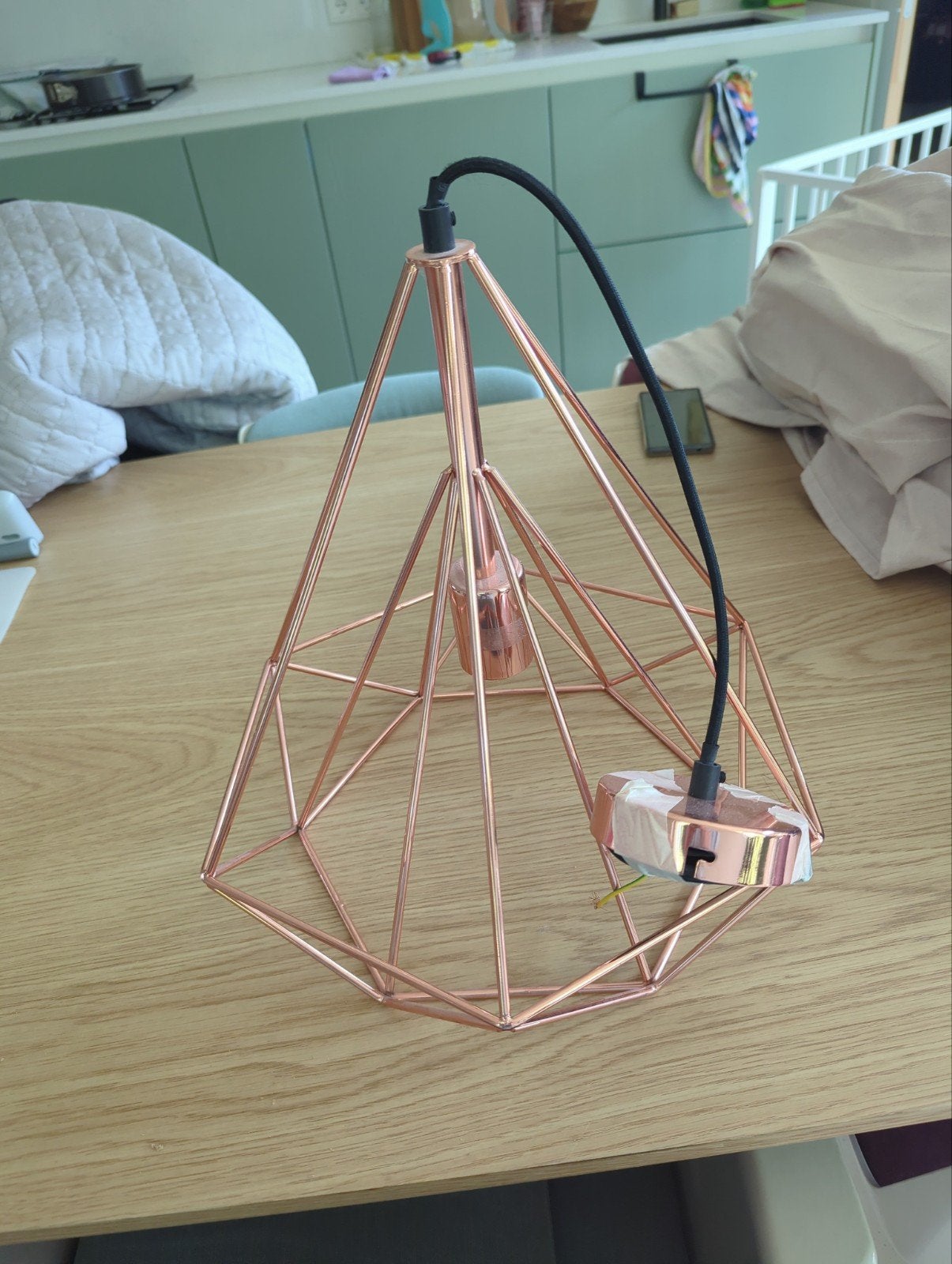 Lamp, Ophalen