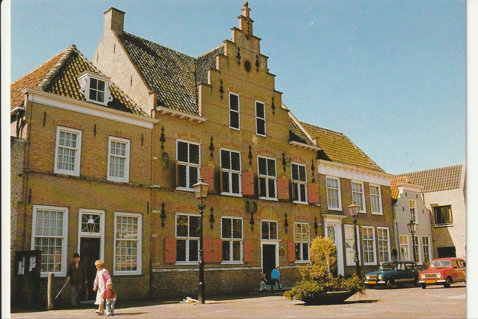 SINT MAARTENSDIJK THOLEN GEMEENTEHUIS RODE, BLAUWE RENAULT 4, Ophalen of Verzenden, 1980 tot heden, Ongelopen, Noord-Brabant
