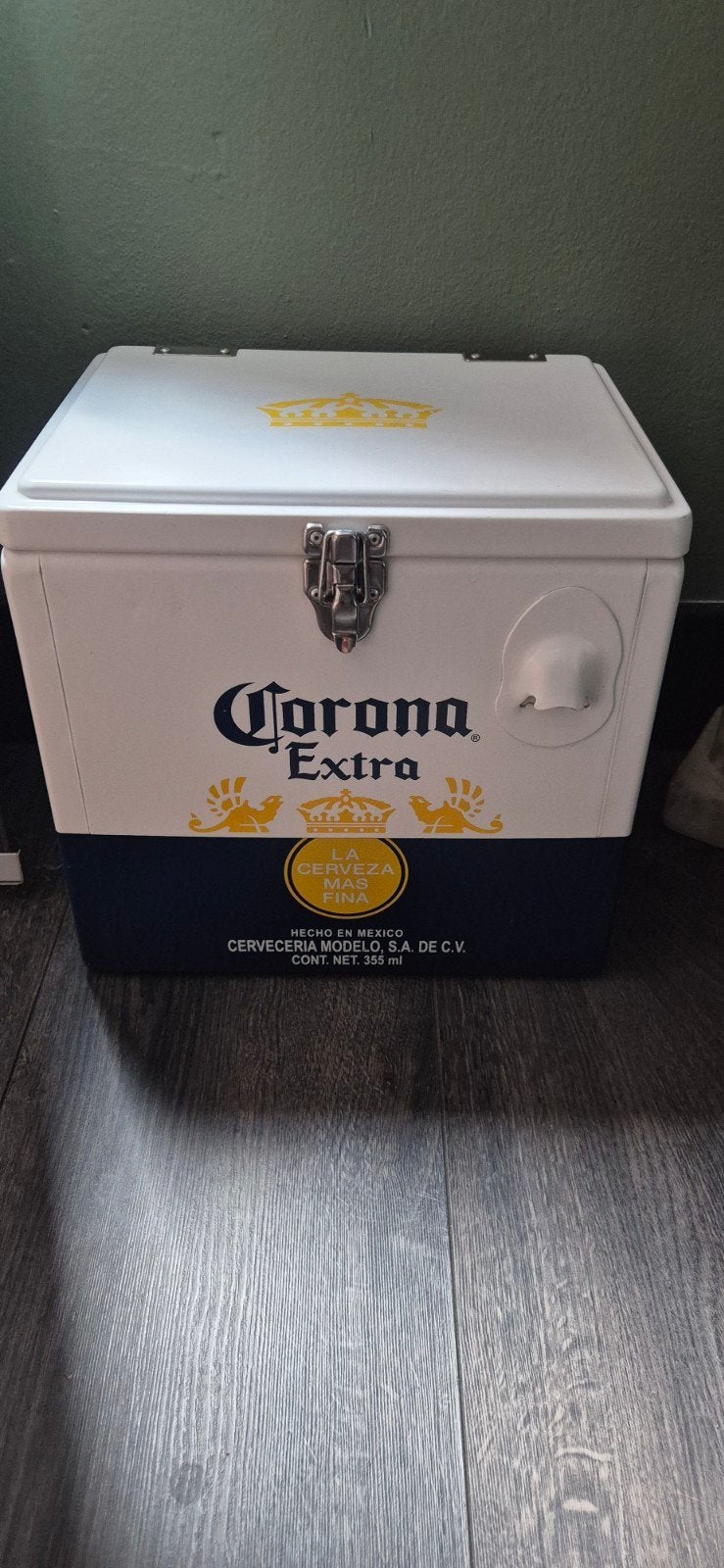 Corona Extra Koelbox - Vintage Stijl, Ophalen of Verzenden, Gebruikt, Koelbox, Koelelement
