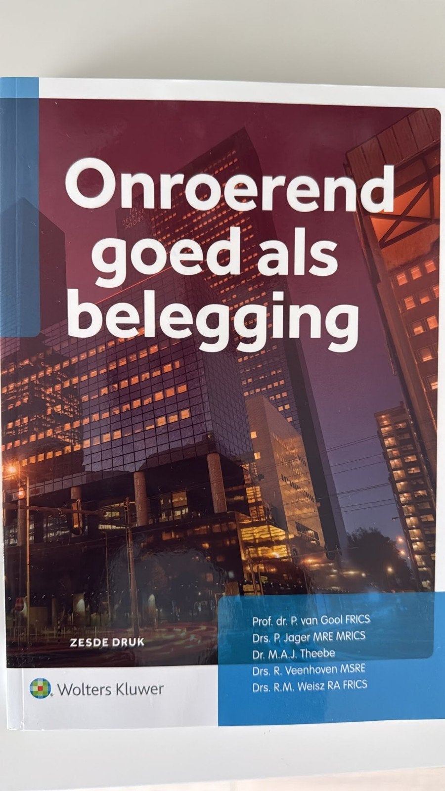 Onroerend goed als belegging - Zesde druk, Ophalen of Verzenden, Gamma, Zo goed als nieuw, HBO