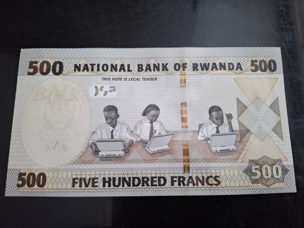 ### Rwanda 500 francs 2019 ###, Ophalen of Verzenden
