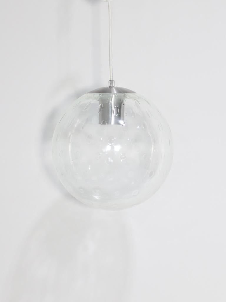 RAAK Amsterdam glazen bol lamp 1960s, -, -, Ophalen of Verzenden, Zo goed als nieuw
