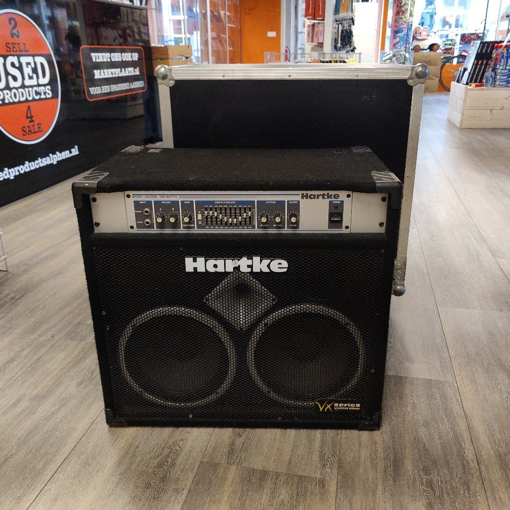 Hartke HA2500 Bass Head + Hartke VX410 4x10 400, Muziek en Instrumenten, Versterkers | Bas en Gitaar, Ophalen, Gebruikt, 100 watt of meer