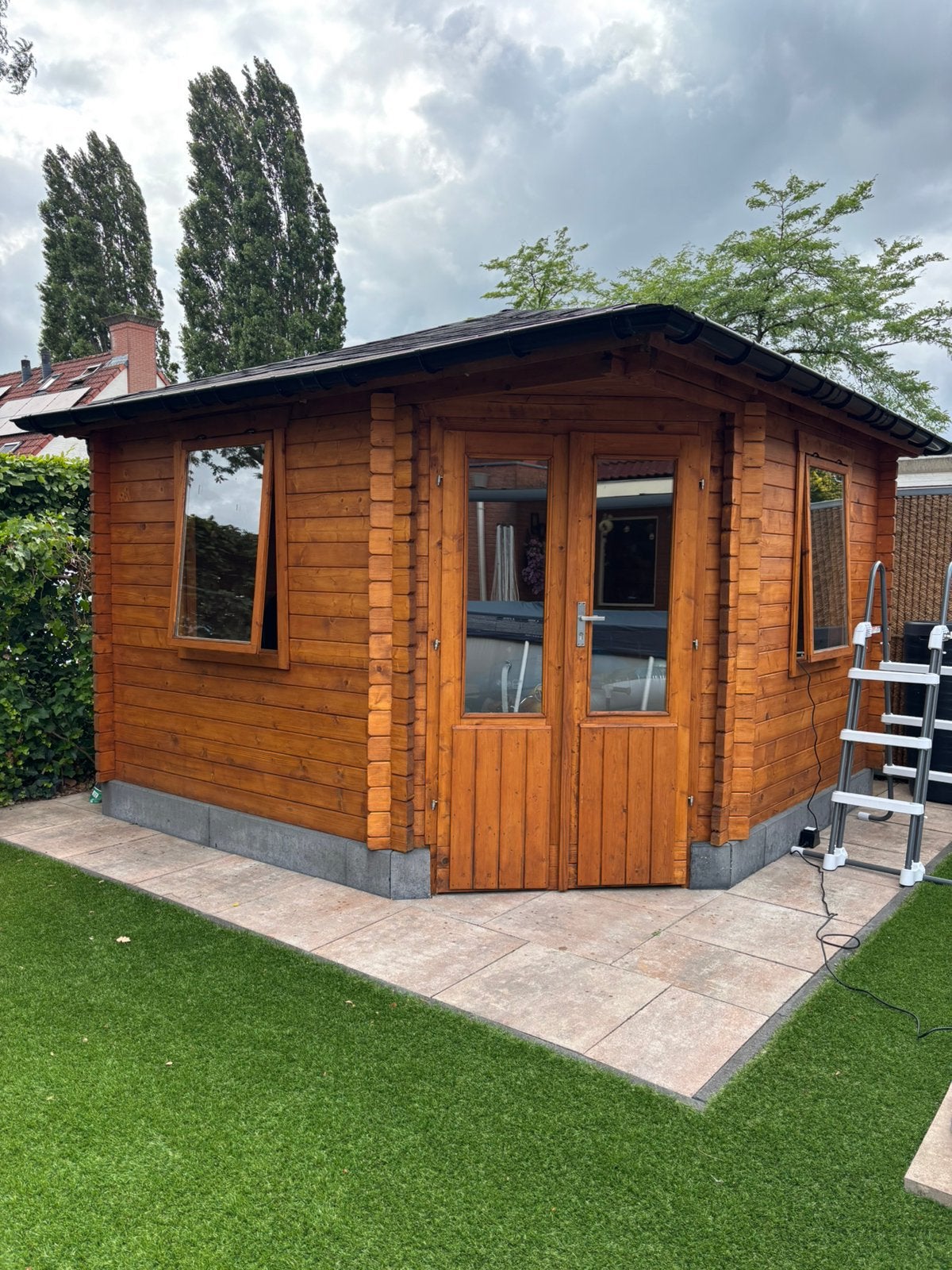 Tuinhuisje, Tuin en Terras, Tuinhuizen, Ophalen, 200 tot 400 cm, 250 tot 500 cm, Zo goed als nieuw