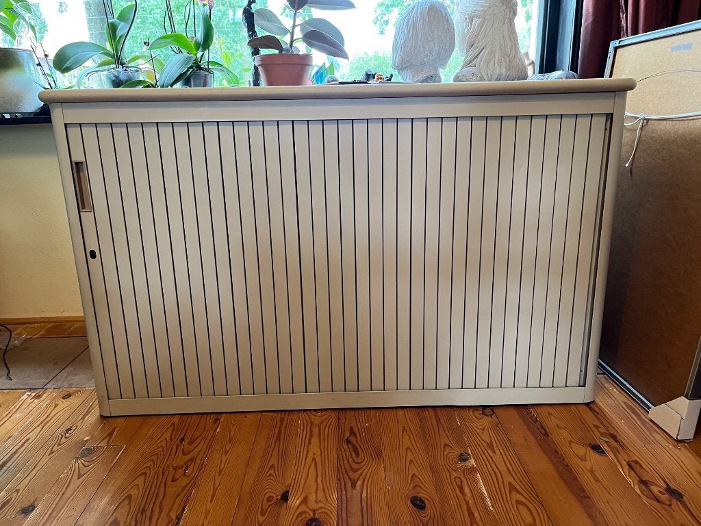 Archiefkast / Dossierkast van metaal, Huis en Inrichting, Kasten | Roldeurkasten en Archiefkasten, Ophalen, Gebruikt, 100 tot 150 cm