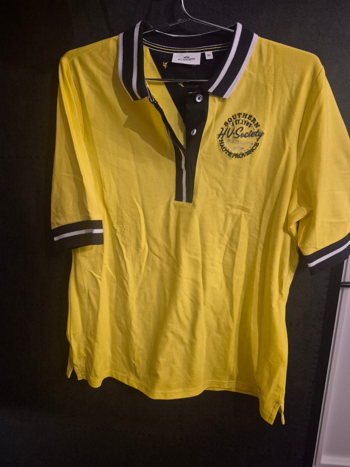 H.V society polo shirt, Kleding | Dames, Verzenden, Zo goed als nieuw, Korte mouw