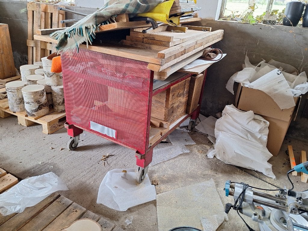 rolwagen 3 stuks, Huis en Inrichting, Kasten | Stellingkasten, Ophalen, Gebruikt