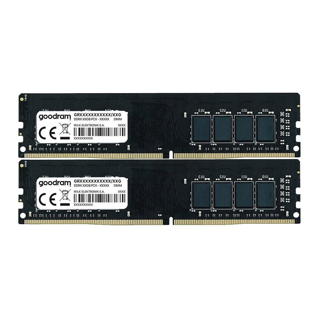 Goodram 32GB DDR4 DIMM Kit (2x16GB) 3200MHz, 32 GB, DDR4, Nieuw, Ophalen of Verzenden
