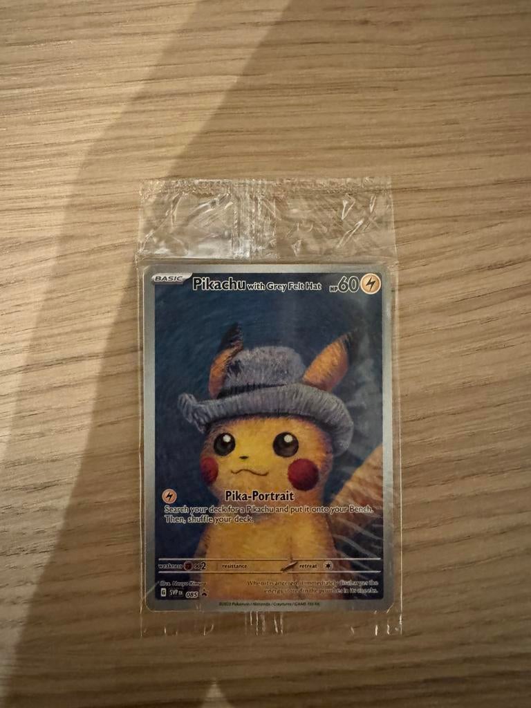 Pikachu van Gogh SEALED, Hobby en Vrije tijd, Verzamelkaartspellen | Pokémon, Ophalen of Verzenden