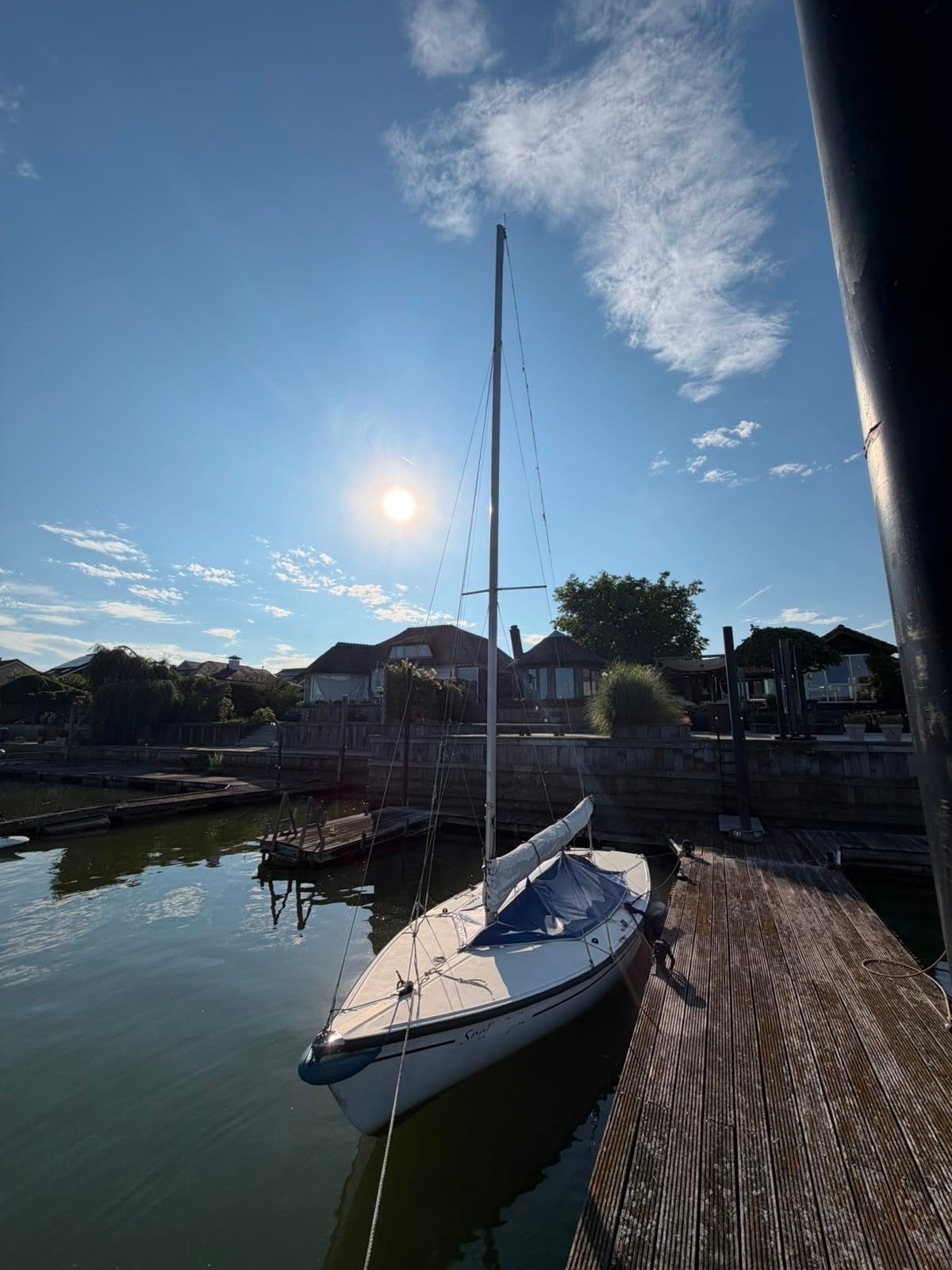 Zeilboot 'Snelle Sipke' met Yamaha 4pk buitenboordmotor, Ophalen, Overige merken, Gebruikt, Viertaktmotor