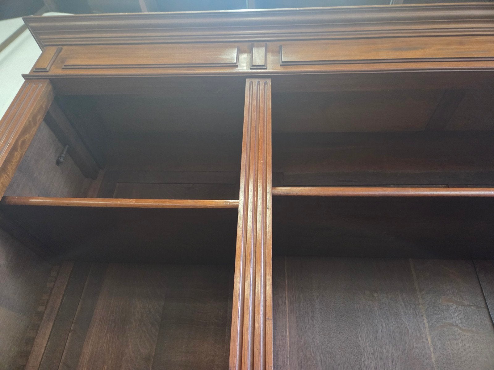 Foto 5 van prachtige antieke XL boekenkast ~ wandkast ~ bibliotheekkast