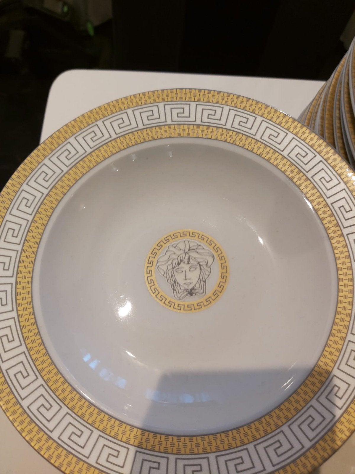 Luxe Versace Servies Set - Compleet met Glazen, Huis en Inrichting, Keuken | Servies, Ophalen of Verzenden, Zo goed als nieuw