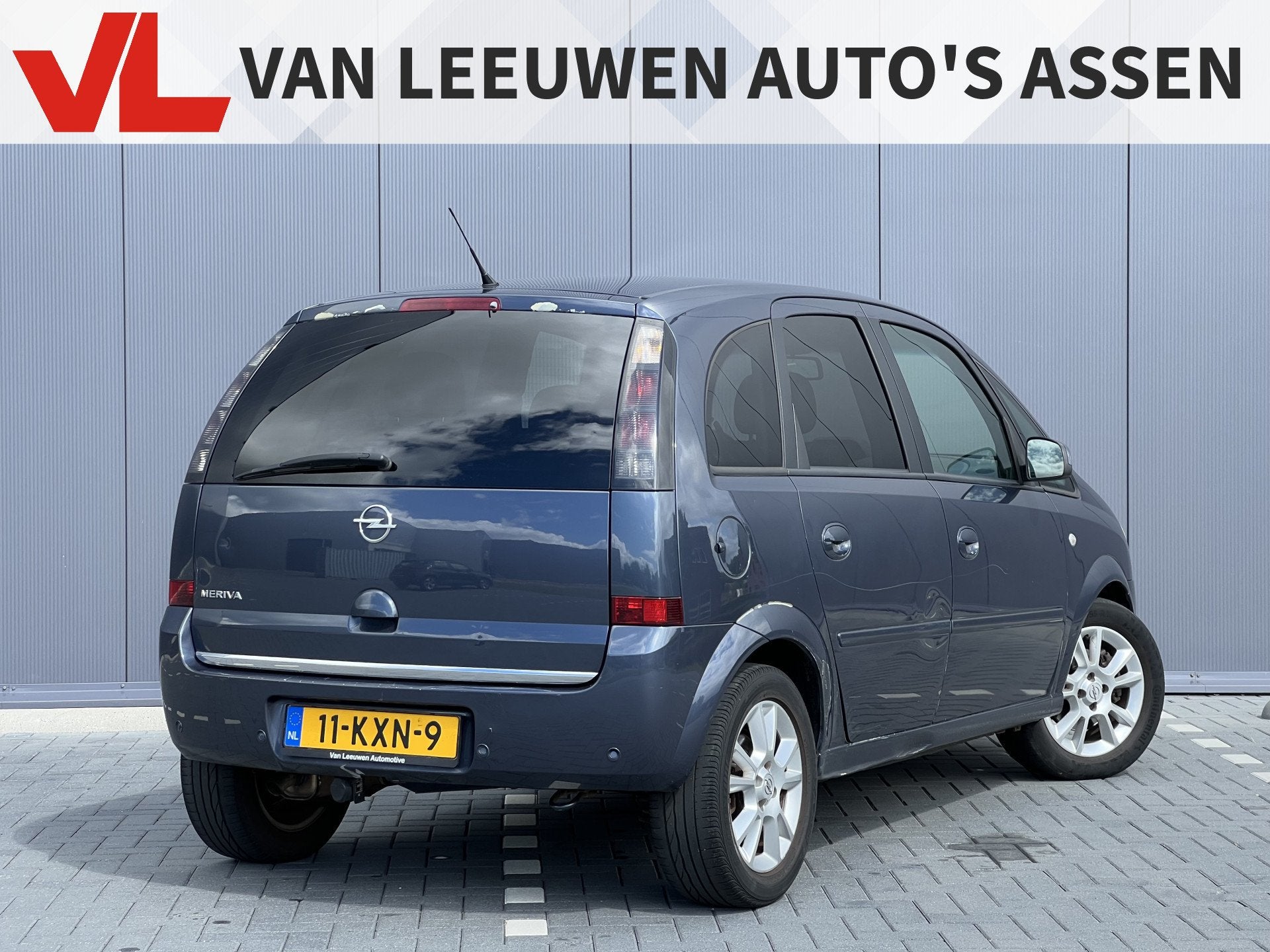 Opel Meriva 1.6-16V Cosmo | Clima | L.M.V | Elektrische rame, Voorwielaandrijving, Gebruikt, Zwart, 4 cilinders