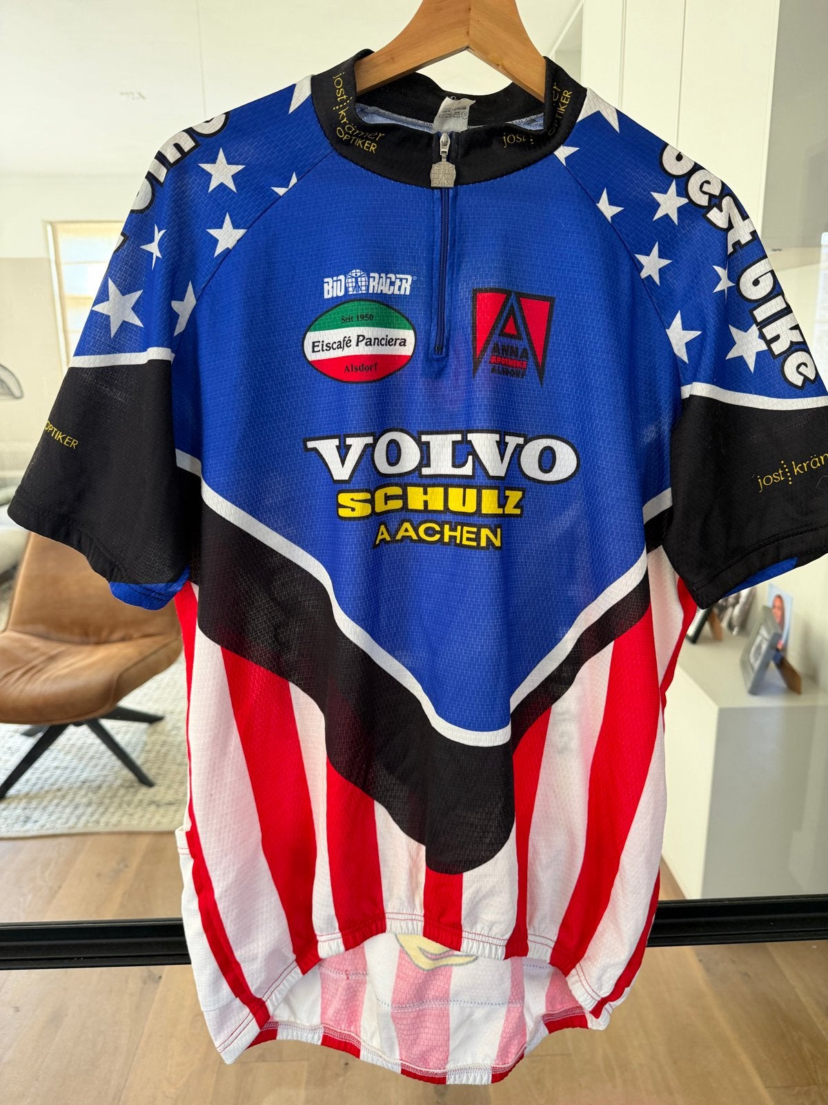 Vintage Fiets Shirt - Volvo Schulz Aachen, Gebruikt, Heren, Overige maten, Ophalen of Verzenden
