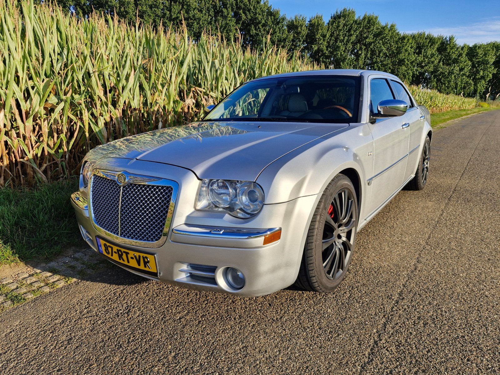 Chrysler 300C V6 2.7. super mooi., Automaat, Bedrijf, Grijs, Navigatiesysteem
