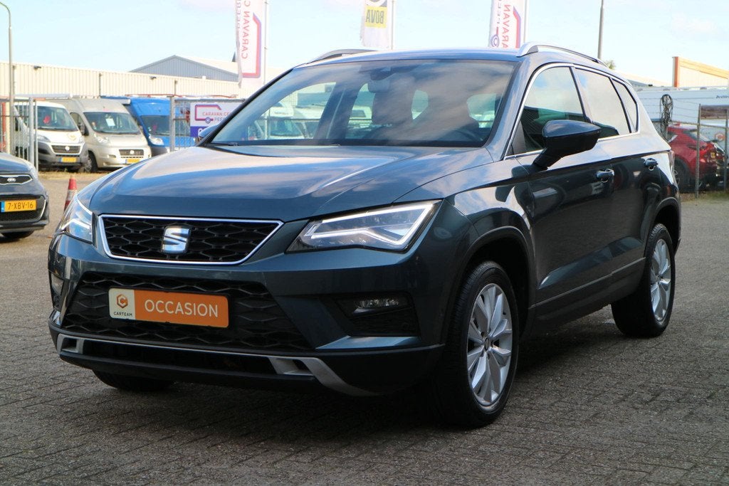 SEAT Ateca 1.0 EcoTSI Style | Camera | Elektr. A. Klep | Car, Auto's, Seat, Gebruikt, 3 cilinders, SUV of Terreinwagen, 999 cc