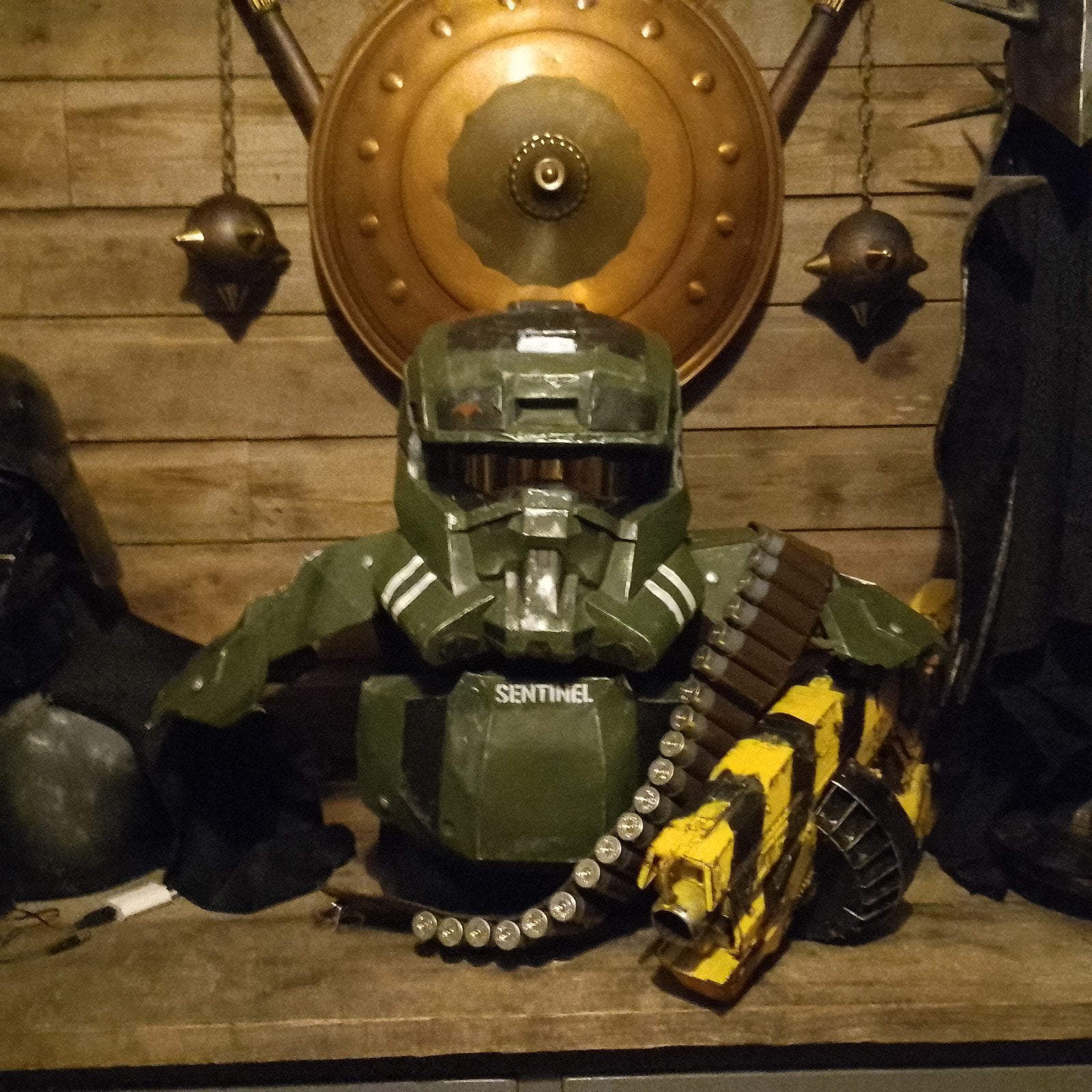 life size 1:1 Halo cosplay larp costume!, Ophalen of Verzenden, Zo goed als nieuw, Accessoires