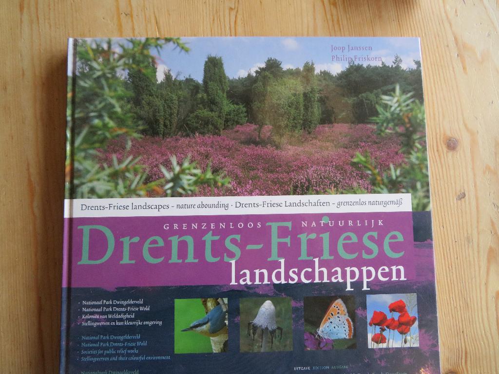Boek Drents-Friese Landschappen Hard Cover, Bloemen, Planten en Bomen, Joop Janssen en Philip Friskorn, Ophalen of Verzenden, Zo goed als nieuw