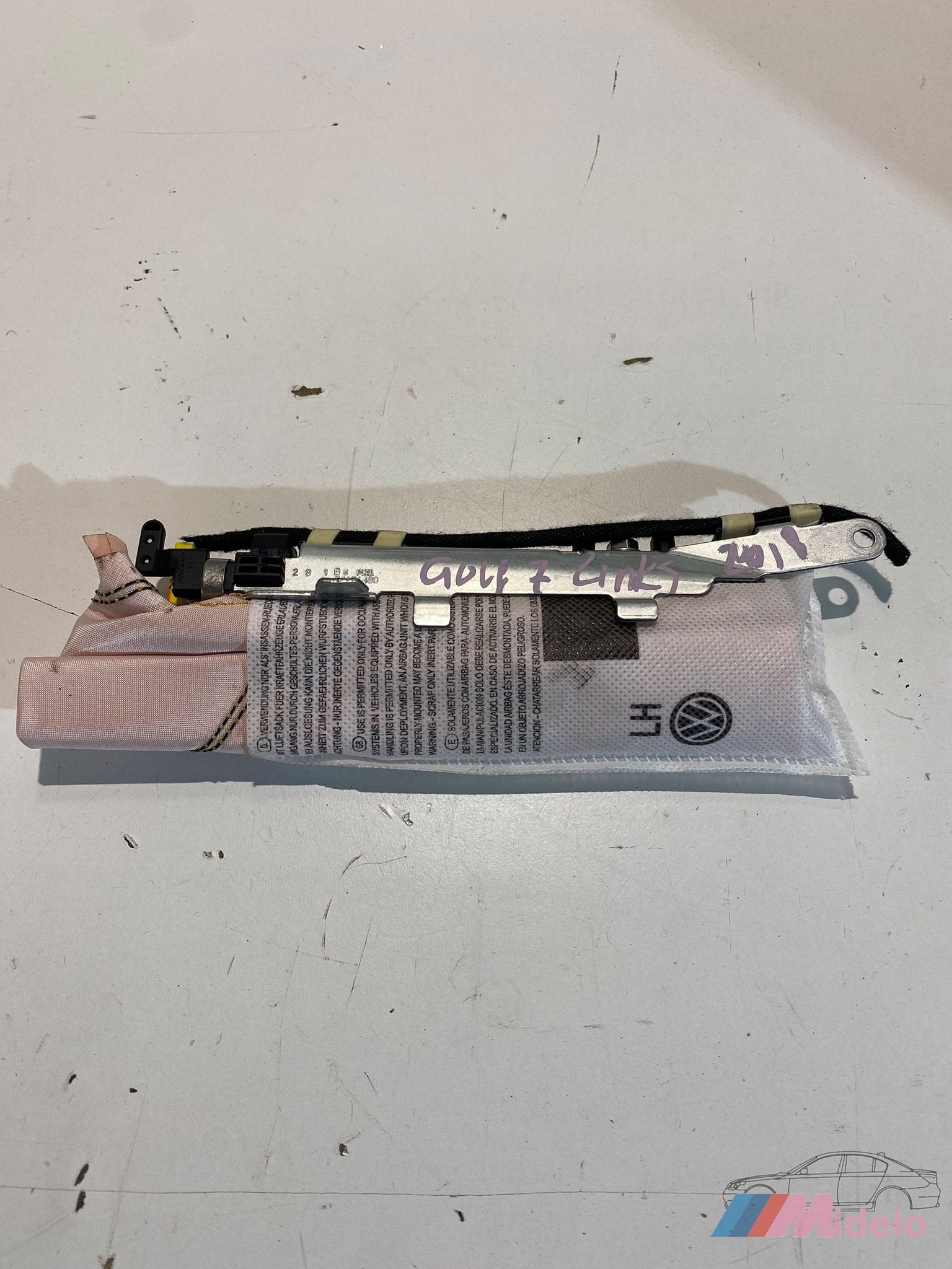 VW GOLF VII STOEL AIRBAG RECHTS 5G0880242C, Gebruikt, -, Volkswagen, -