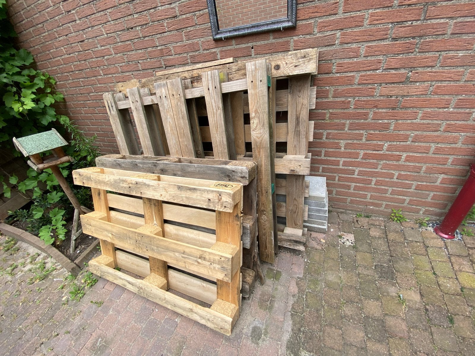 Gebruikte pallets - GRATIS, Ophalen, Gebruikt, 50 mm of meer, Pallet