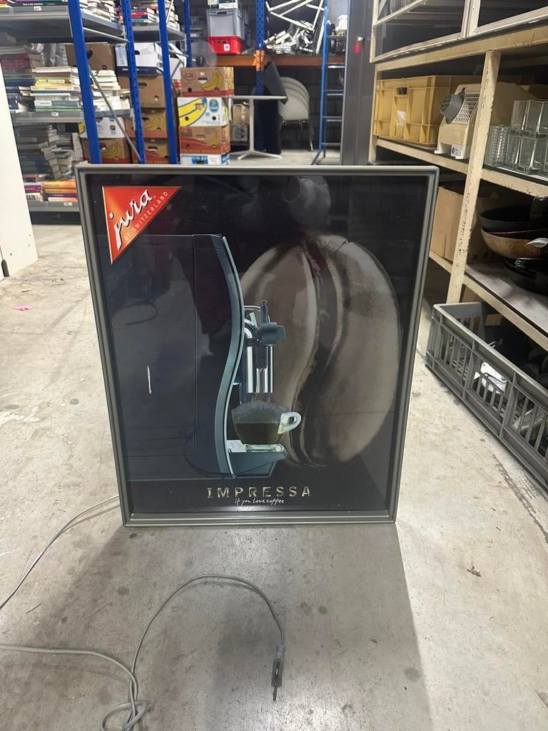 Jura Showbord met verlichting, Ophalen of Verzenden