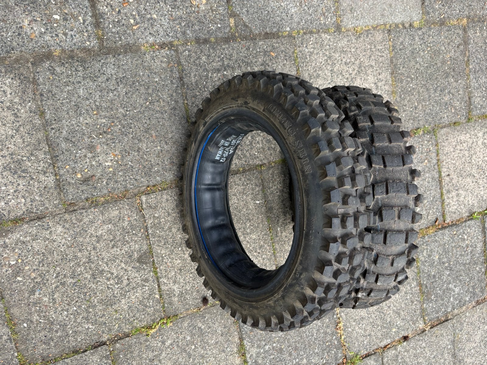 12 inch crossbanden minicrosser crossmotor, Ophalen of Verzenden
