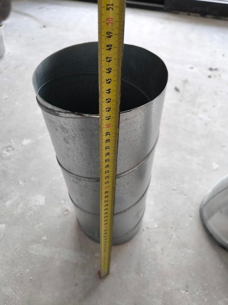 Spiro buis 180mm, reststuk 40 cm, Ophalen of Verzenden, Nieuw, Ventilator