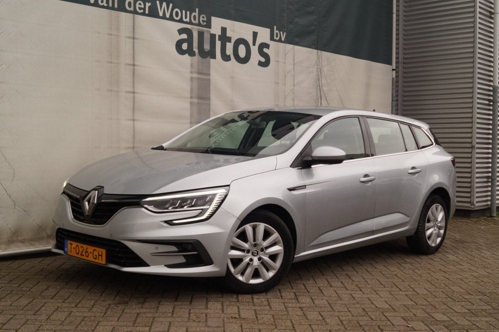 Renault Mégane Estate 1.3 TCe 140pk Equilibre -NAVI-ECC-PDC, Voorwielaandrijving, Stof, Gebruikt, Euro 6