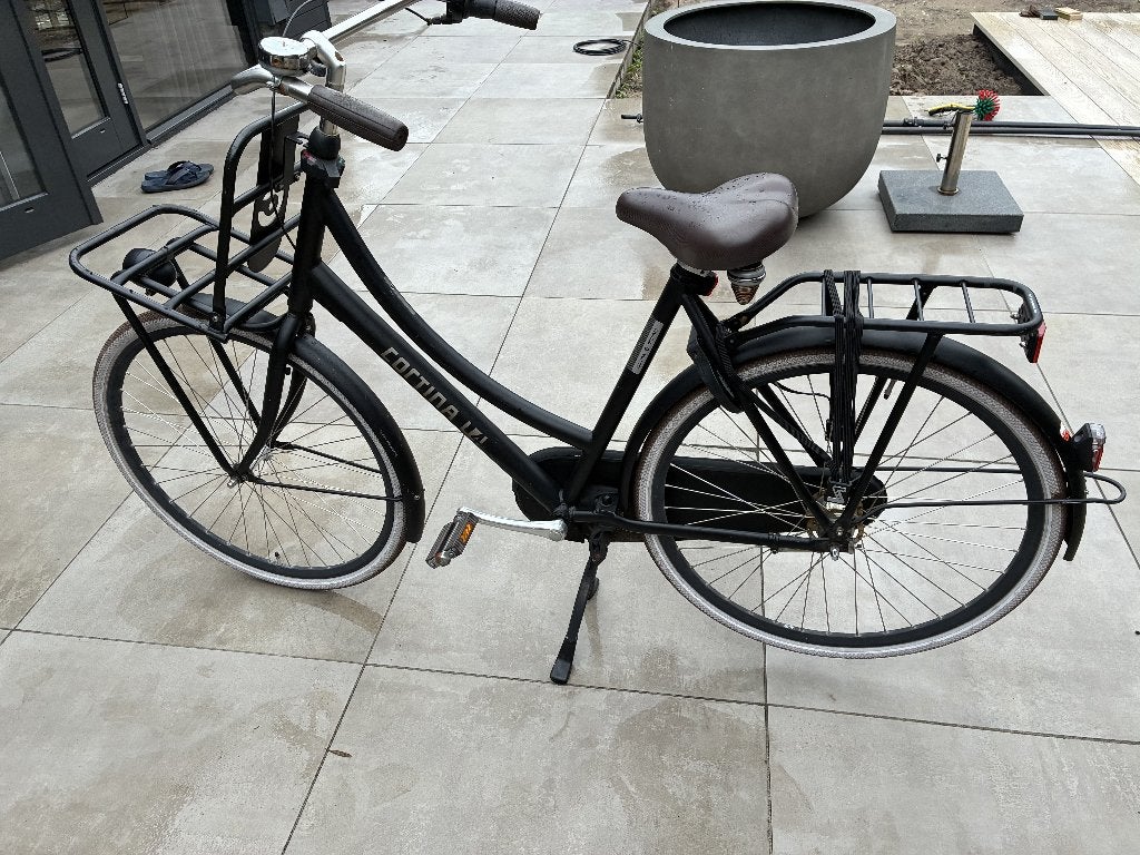 Cortina U4 Transport d57 cm 28 inch N7, Terugtraprem, Versnellingen, 56 cm of meer, Zo goed als nieuw