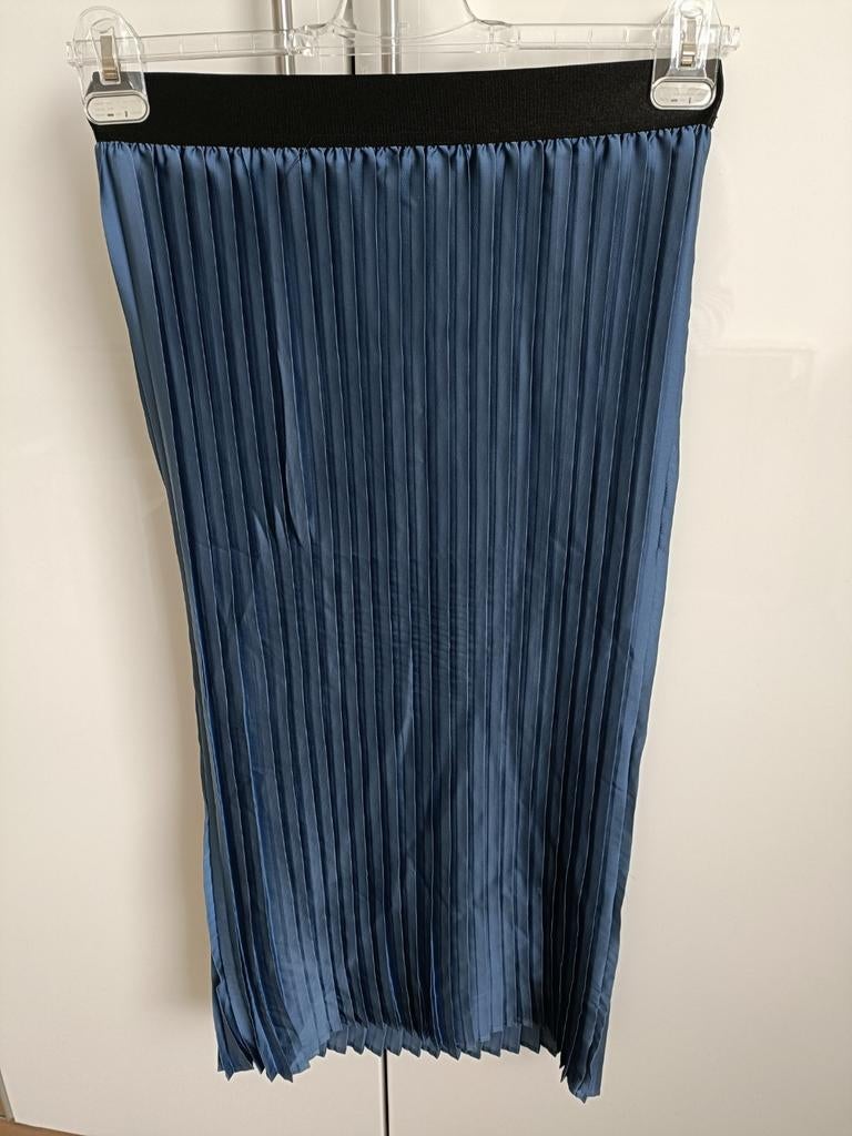 MSCH Copenhagen geplooide midi rok, Blauw, Nieuw, Ophalen of Verzenden, Maat 34 (XS) of kleiner