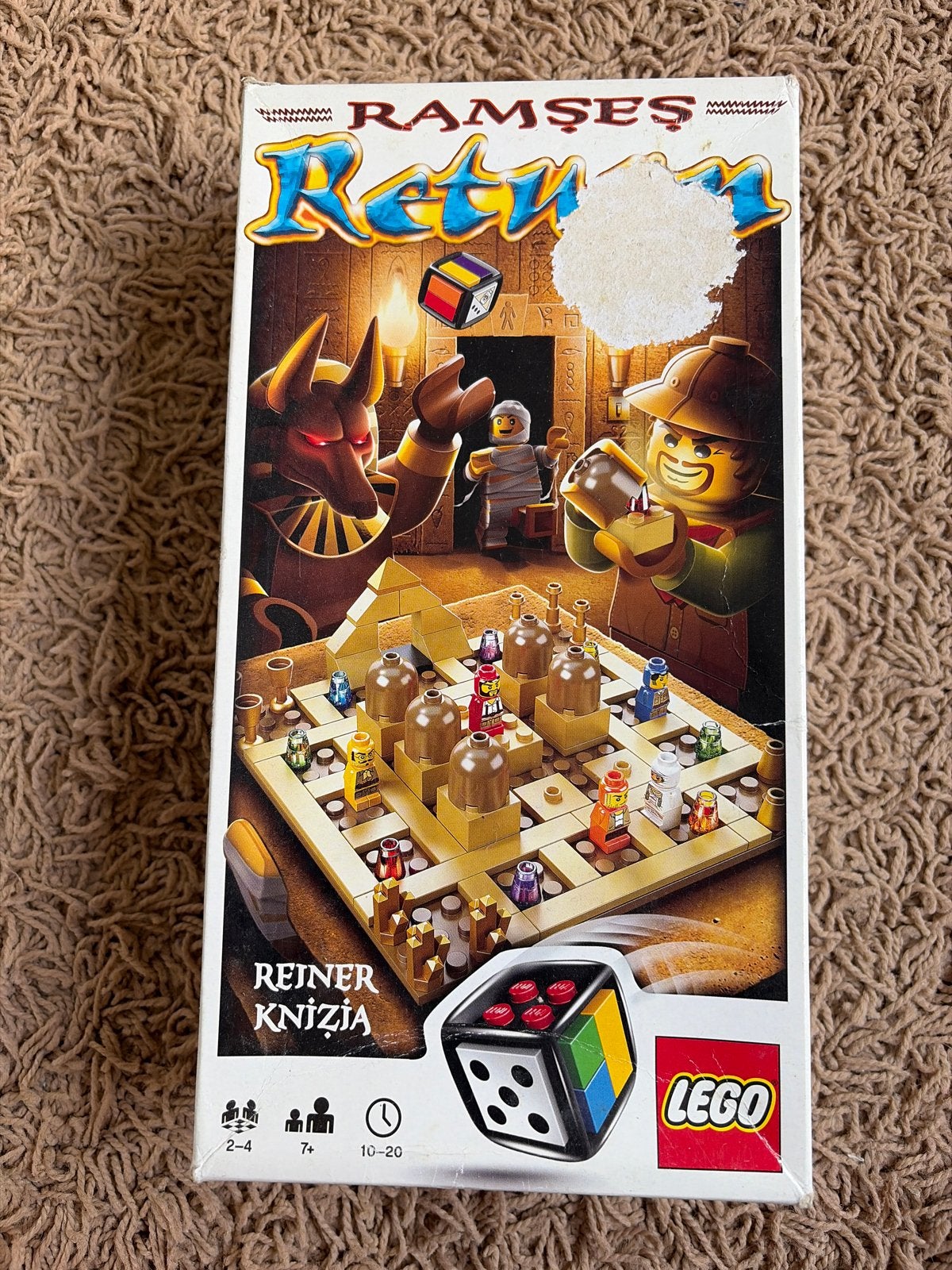 Lego Ramses Return Bordspel, Drie of vier spelers, Ophalen of Verzenden, Gebruikt