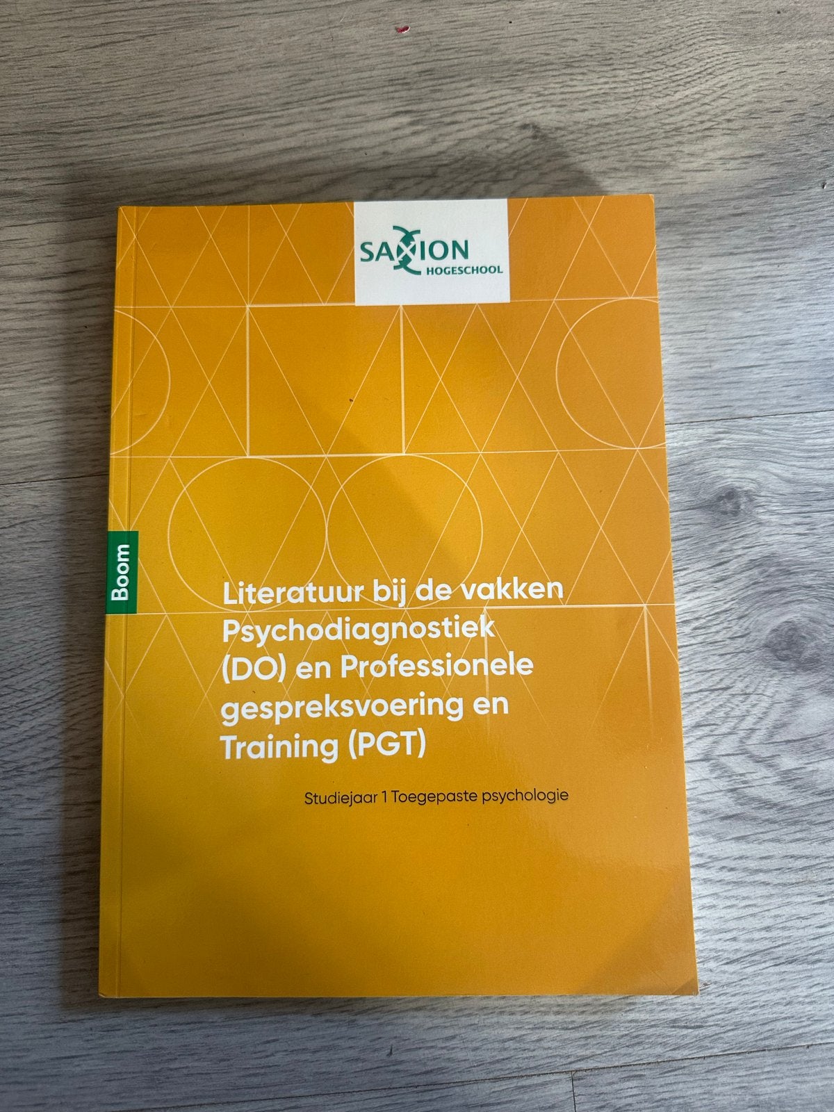 Saxion Literatuur Psychodiagnostiek & PGT, Ophalen, Gamma, Zo goed als nieuw, HBO