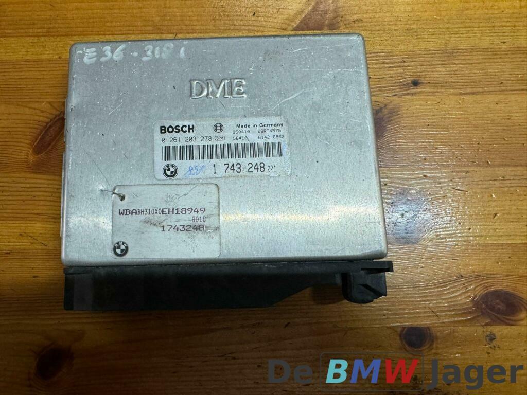 DME module 318i M43 bosch BMW 3-serie E36 1743248, Gebruikt, Ophalen of Verzenden, BMW, BMW