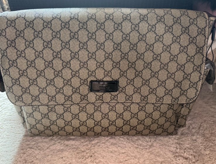 Gucci luiertas, Sieraden, Tassen en Uiterlijk, Toilettassen, Ophalen of Verzenden, Nieuw, Zwart, Dame
