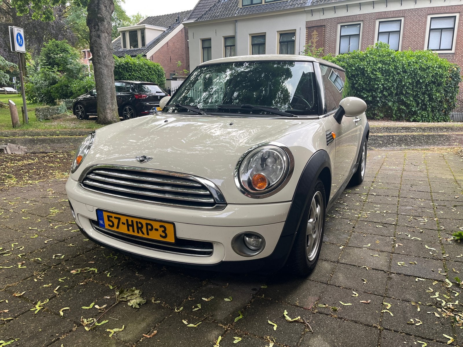 Mini 1.6 16V Cooper 2009 Wit, Auto's, Mini, Voorwielaandrijving, 750 kg, 4 cilinders, 4 stoelen