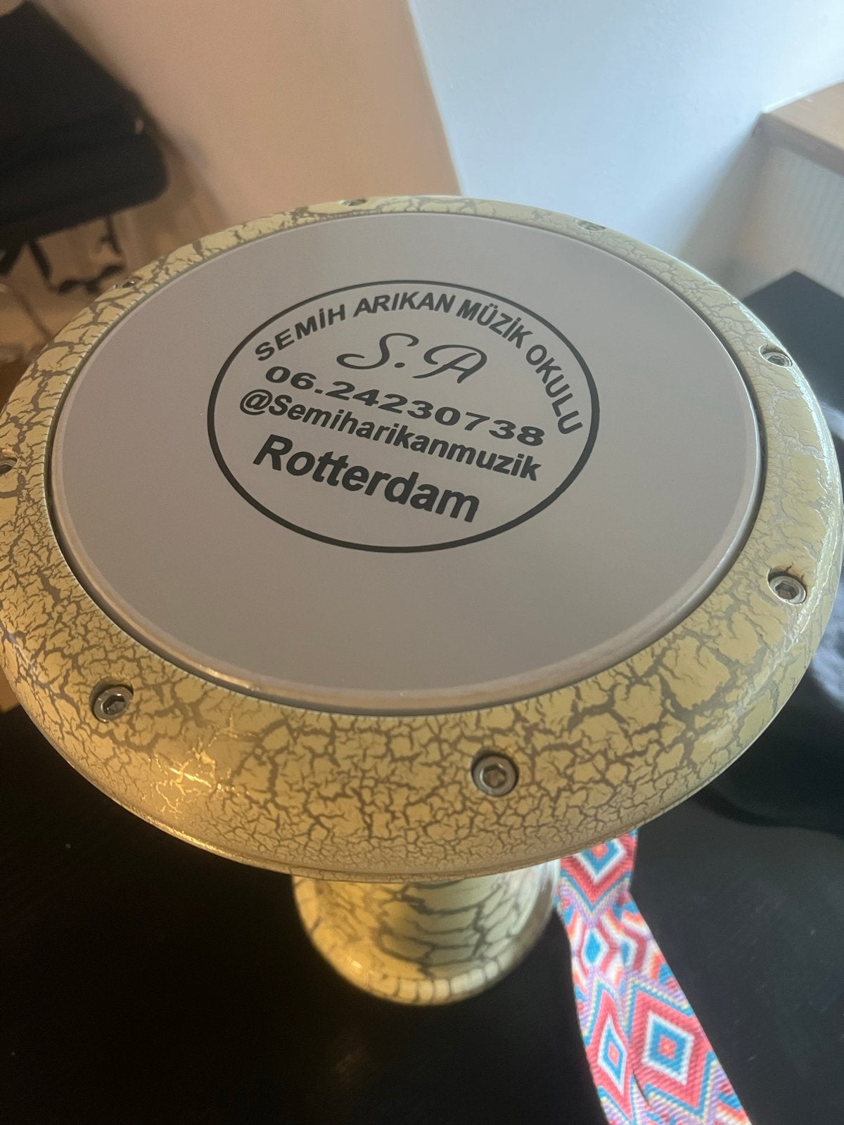 Darbuka - Semih Arıkan Müzik Okulu Rotterdam, Ophalen of Verzenden, Nieuw, Overige merken