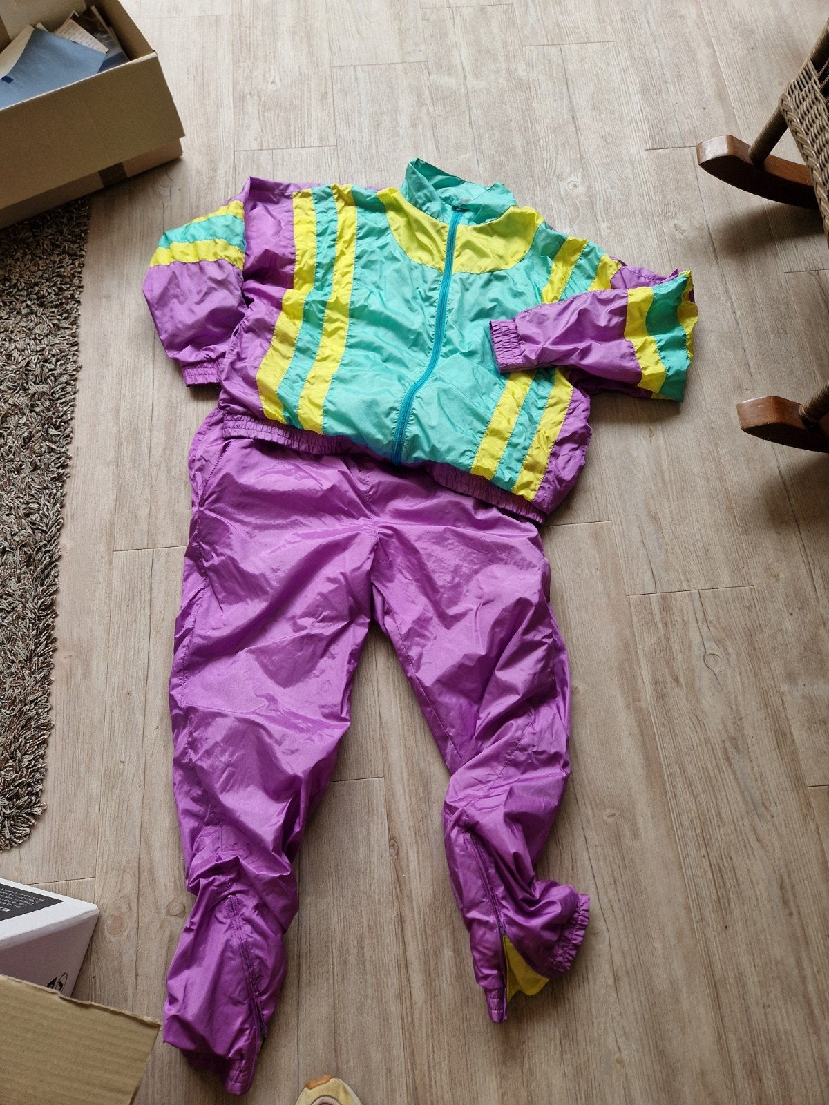 Retro trainingspak maat L, Ophalen of Verzenden, Zo goed als nieuw, Carnaval