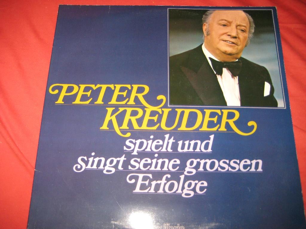 LP, Peter Kreuder spielt und singt seine grossen Erfolge, Ophalen of Verzenden, Zo goed als nieuw, 12 inch