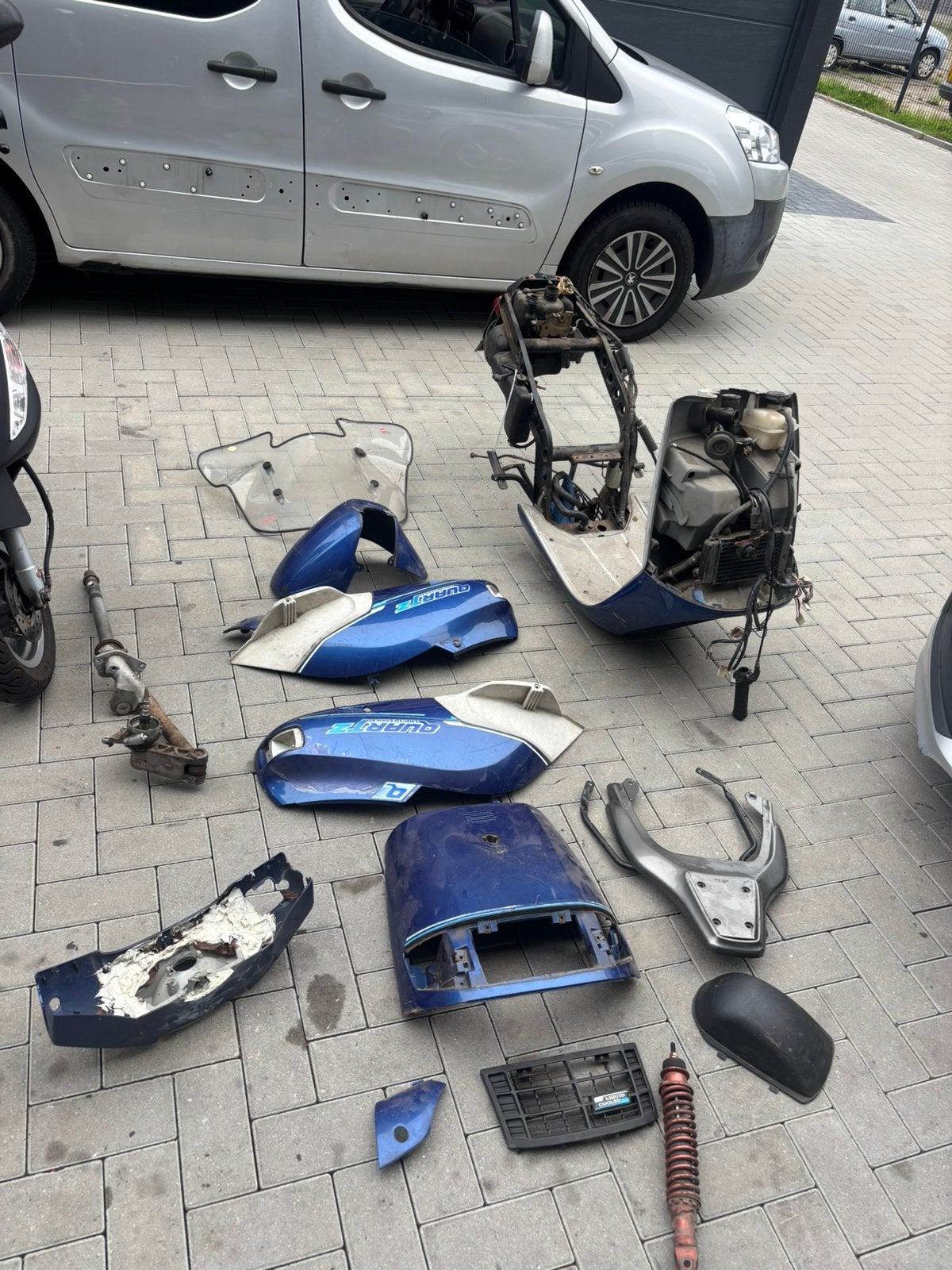 Piaggio quartz 50 in onderdelen, Ophalen, Overige typen, Piaggio